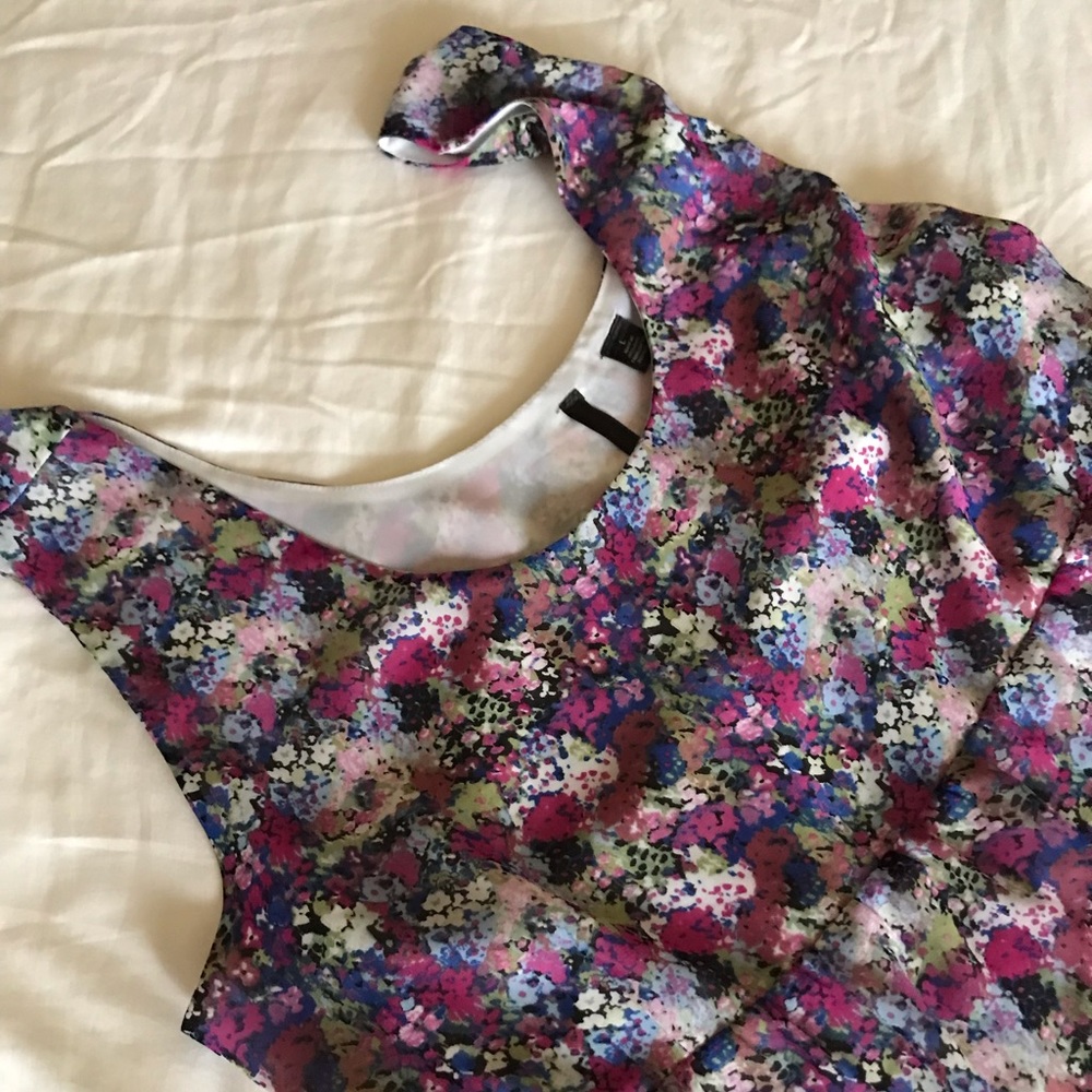 SKY’S THE LIMIT BABYDOLL DRESS SIZE LARGE - Picture 5 of 9